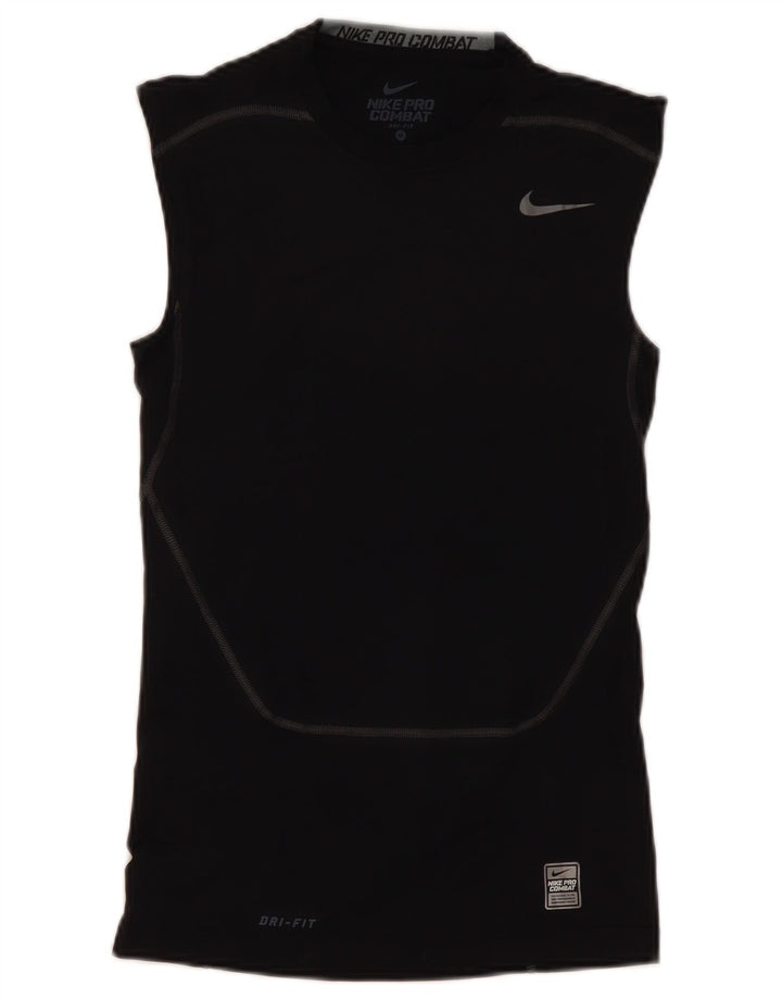 Мужской жилет Nike Pro Combat Vest, средний черный полиэстер