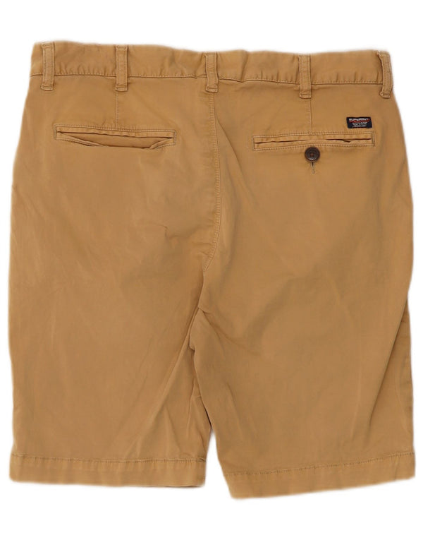 Мужские шорты чинос Superdry Medium W32 Бежевые, хлопок