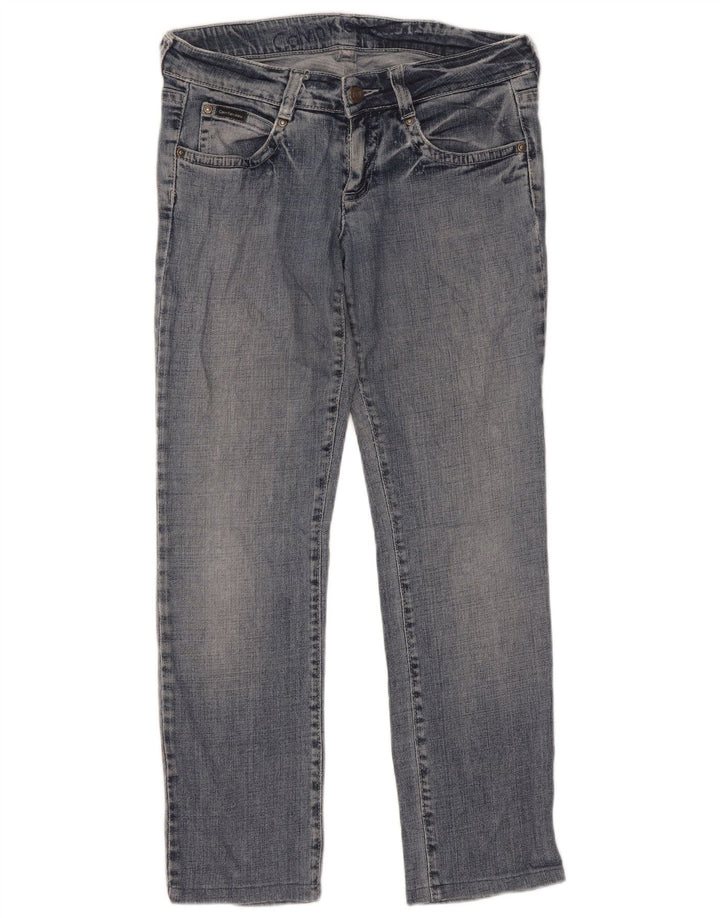 Женские прямые джинсы Calvin Klein W30 L28 синие
