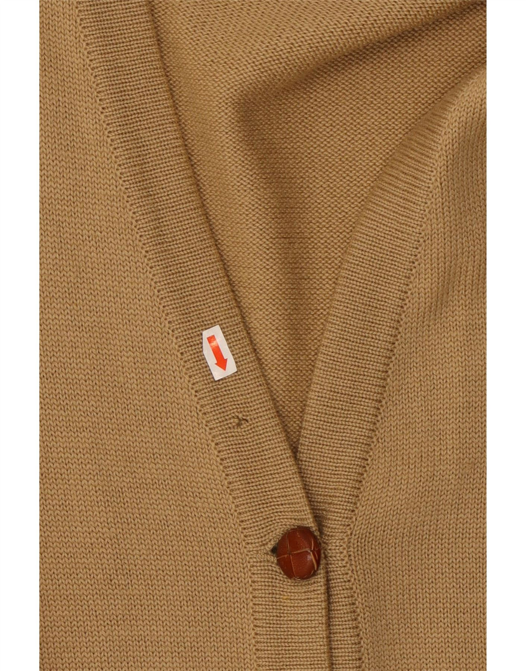 Женский кардиган-свитер LUISA SPAGNOLI UK 14, большой, бежевый, шерсть