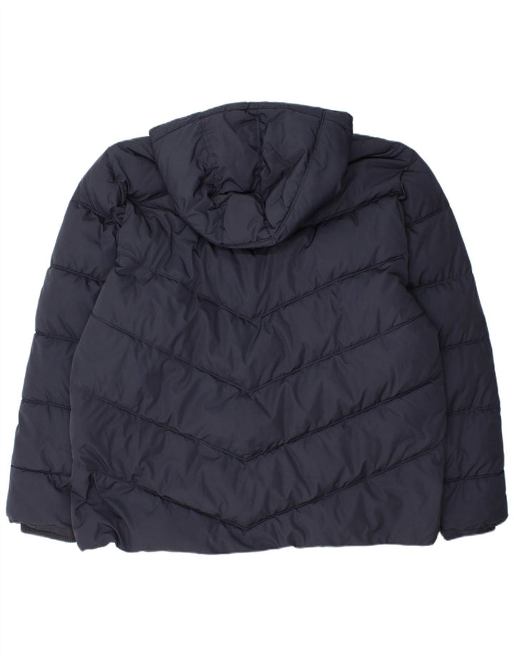 JOULES Мужская утепленная куртка с капюшоном UK 44 2XL Темно-синий полиэстер