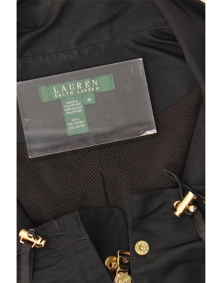 Женская куртка RALPH LAUREN UK 14, средний черный, полиэстер