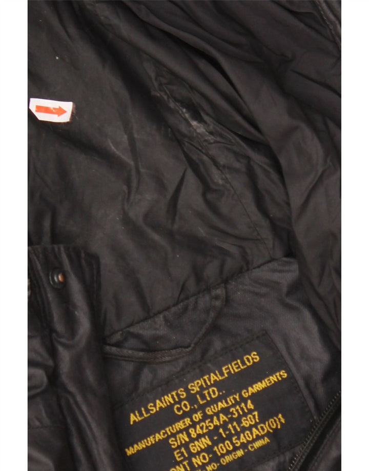 Мужская куртка с капюшоном ALL SAINTS UK 38, средний черный