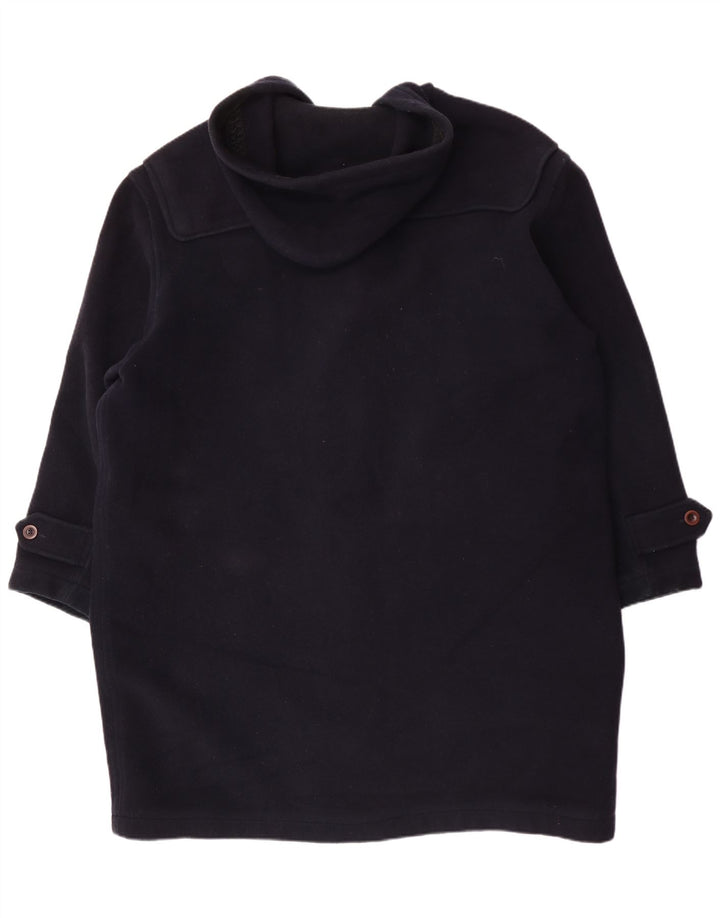 Мужской дафлкот с капюшоном BENETTON IT 54 2XL Темно-синий, шерсть