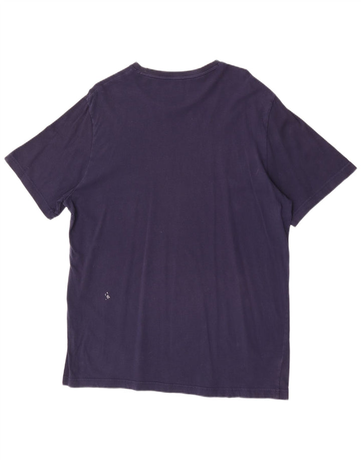 Мужская футболка с рисунком Puma Top 2XL Темно-синий
