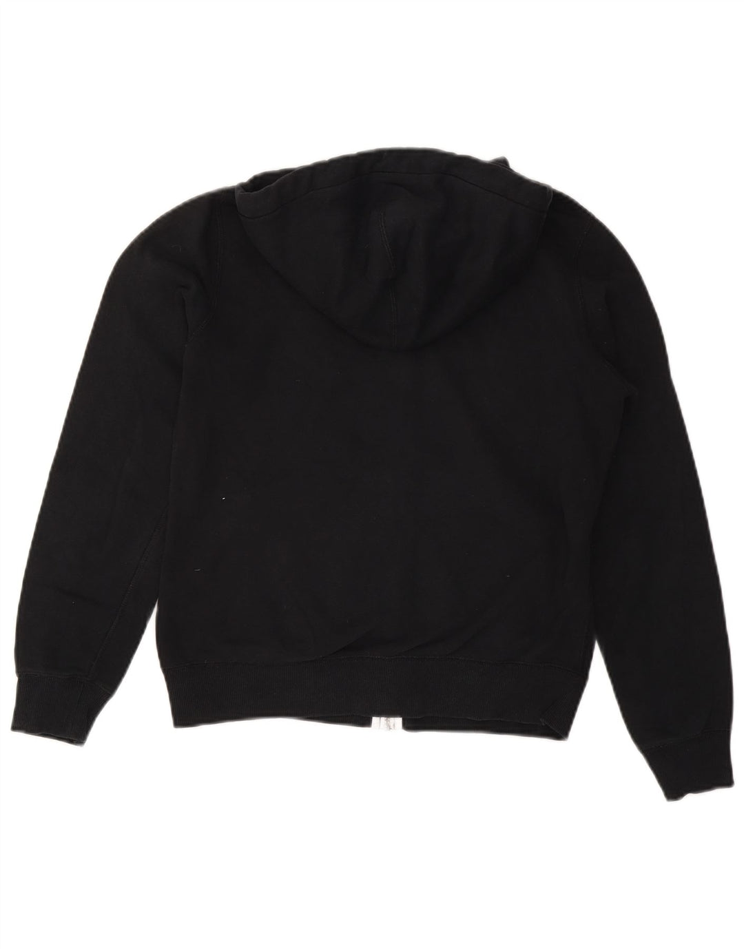 Женский свитер с капюшоном на молнии Converse Chuck Taylor UK 14, средний черный, хлопок