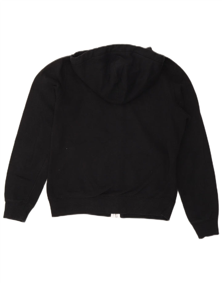 Женский свитер с капюшоном на молнии Converse Chuck Taylor UK 14, средний черный, хлопок