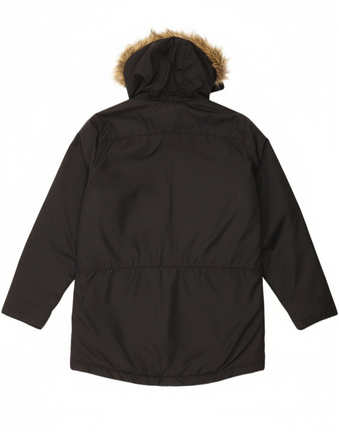 HELLY HANSEN Womens Oversized Hooded Padded Coat UK 10 Small Black