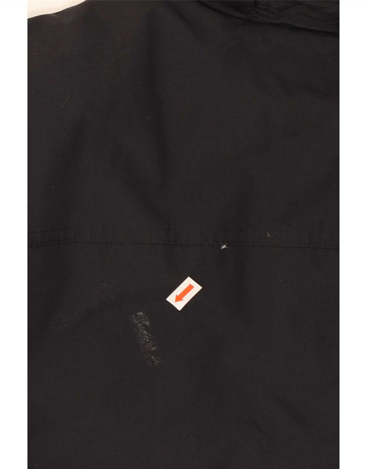 Мужская стеганая куртка Lee с капюшоном UK 40, большая, черная, полиэстер