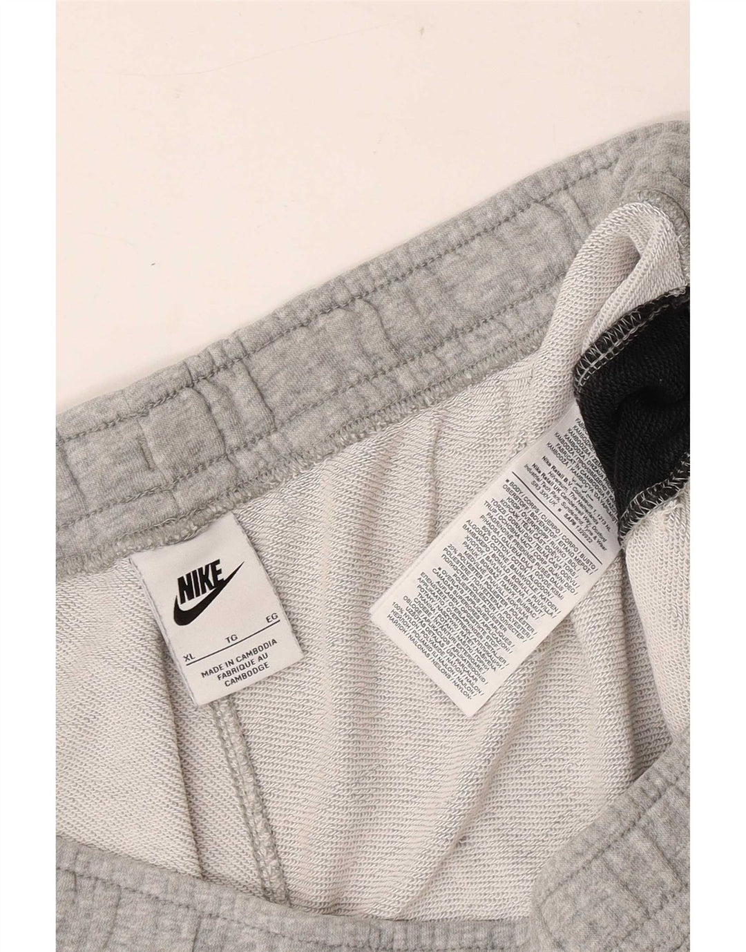 Мужские спортивные шорты Nike XL, серые, хлопок