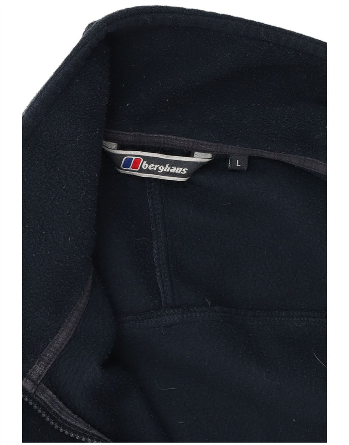 Мужская флисовая куртка Berghaus UK 40, большая темно-синяя, полиэстер