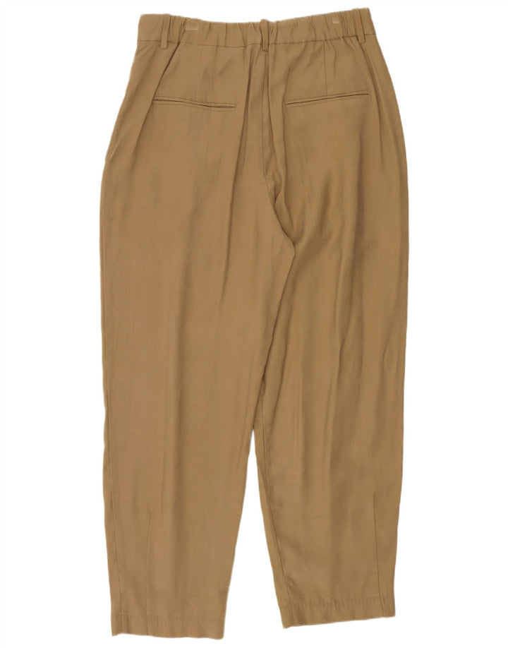 Женские брюки чинос Zara, средние W28 L26, хаки, вискоза