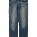 Мужские потертые узкие джинсы CALVIN KLEIN W34 L30 синие