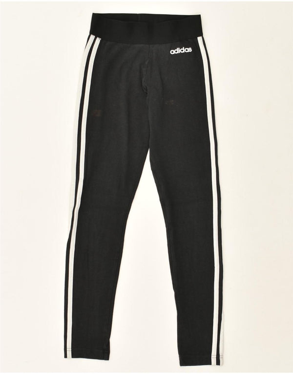 Женские леггинсы ADIDAS UK 0-2 2XS, черный хлопок