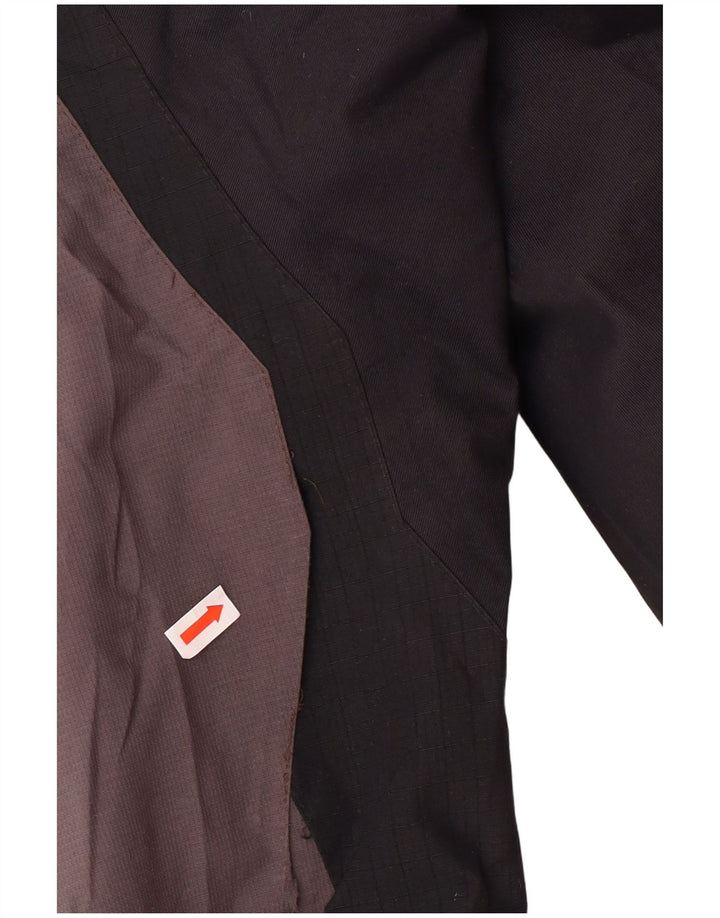 Мужская ветровка HELLY HANSEN с графическим рисунком UK 34 XS, черная с цветными блоками