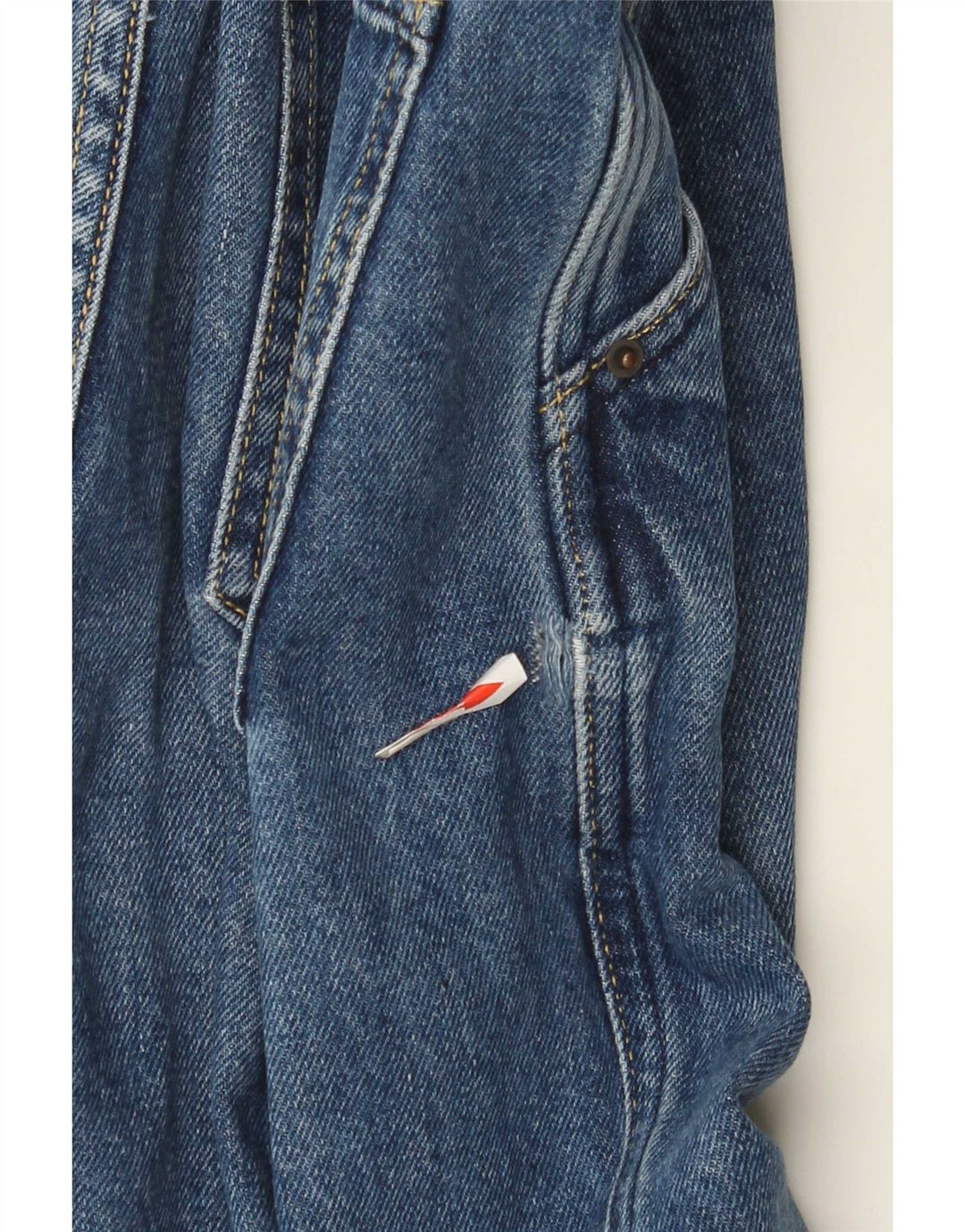 Женские широкие джинсы Massimo Dutti EU 40 Medium W30 L30, синий хлопок