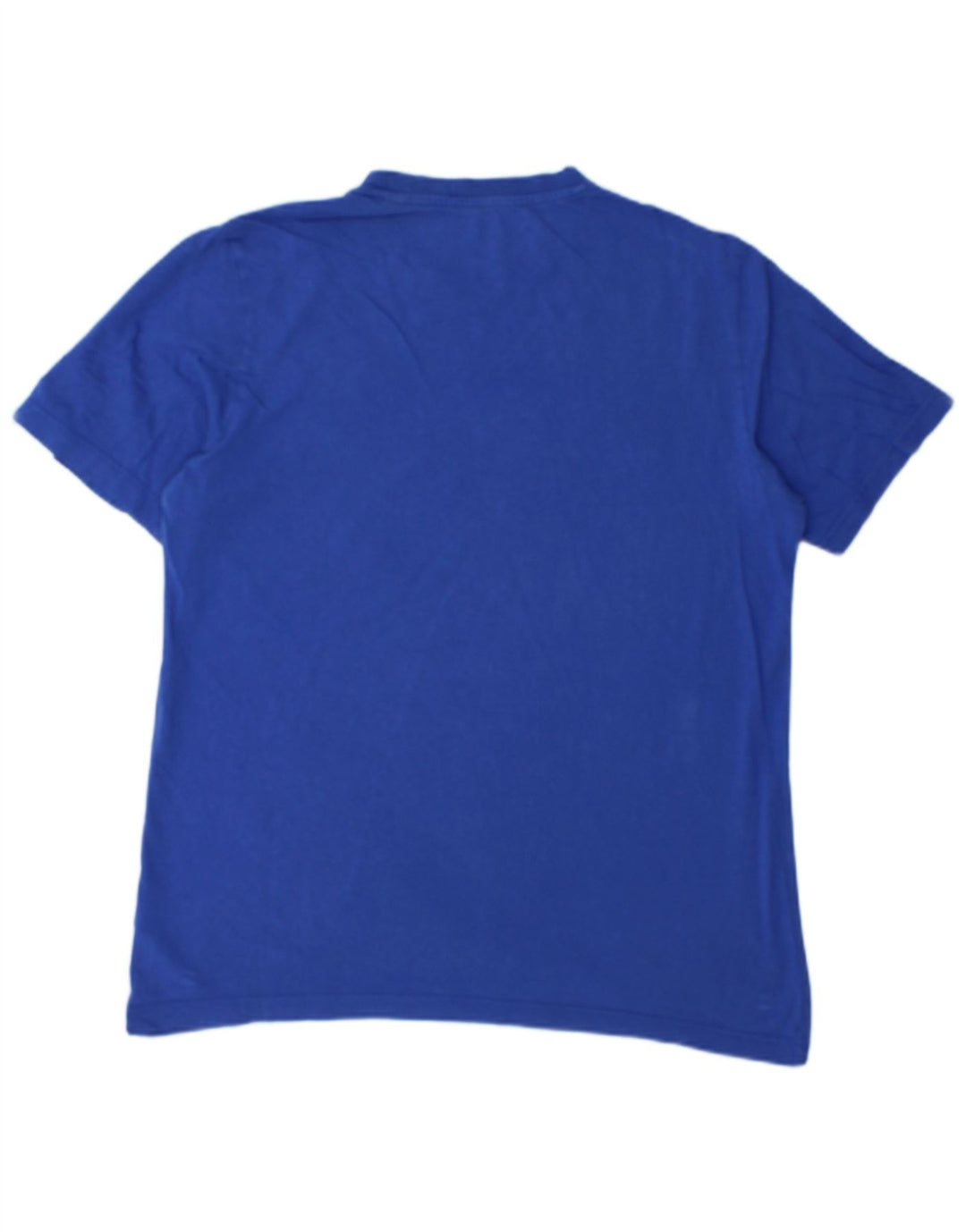 Мужская футболка с рисунком Adidas Top Medium Blue Cotton
