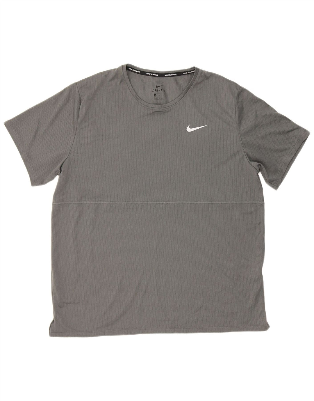 Мужская футболка Nike Dri Fit Top XL, серый полиэстер