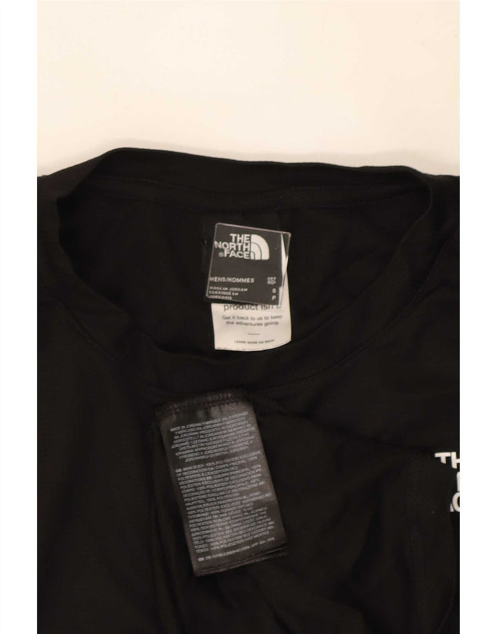 Мужская футболка The North Face, маленький черный полиэстер