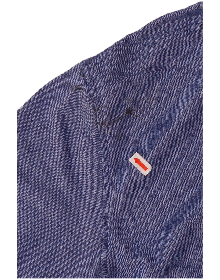 Мужская рубашка-поло IZOD, темно-синяя, средняя