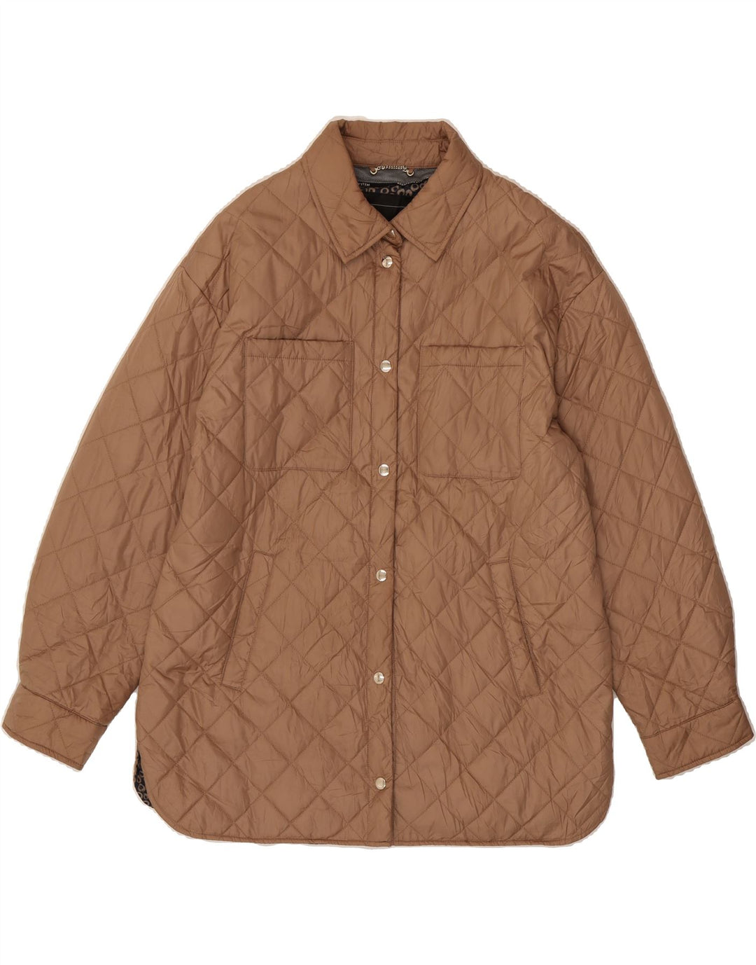 GEOX RESPIRA Womens Quilted Jacket UK 20 2XL Brown Polyester Vintage Geox Respira and Second-Hand Geox Respira from Messina Hembry 