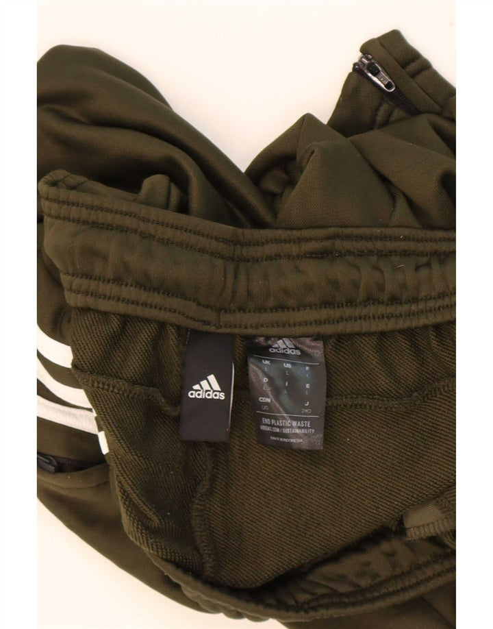 Мужские спортивные брюки Adidas, большой цвет хаки, полиэстер