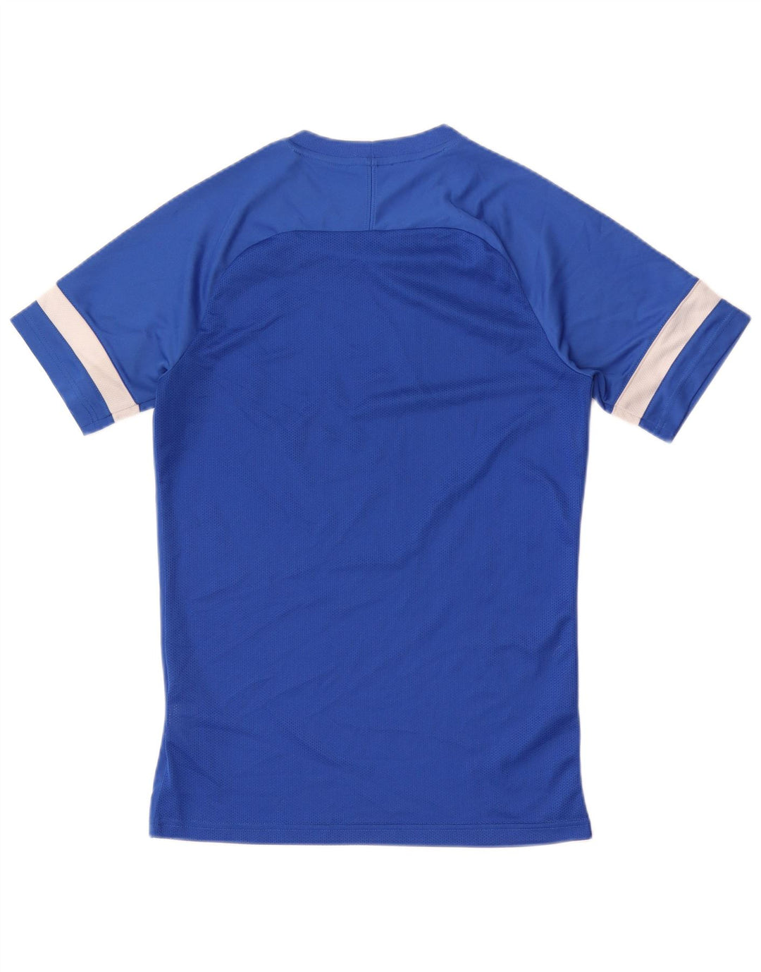 Мужская футболка NIKE Dri Fit, маленький синий полиэстер с цветными блоками