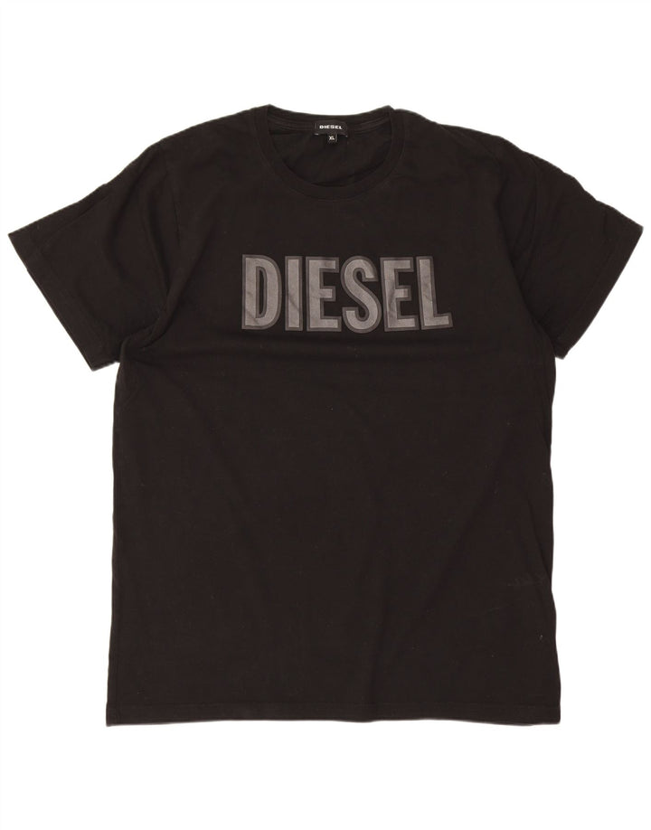 Мужская футболка с рисунком Diesel Top XL, черная