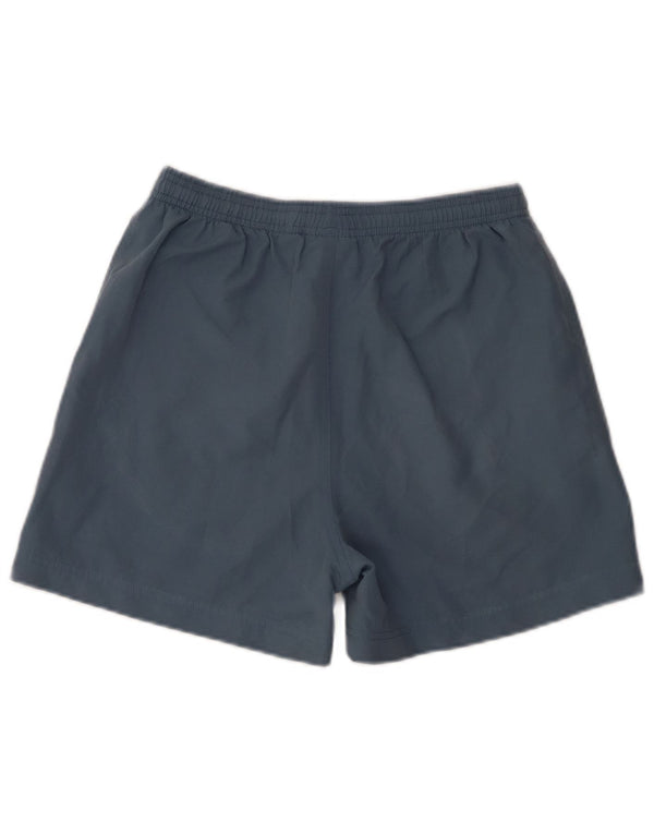 Женские спортивные шорты Adidas UK 10, маленькие синие, полиэстер