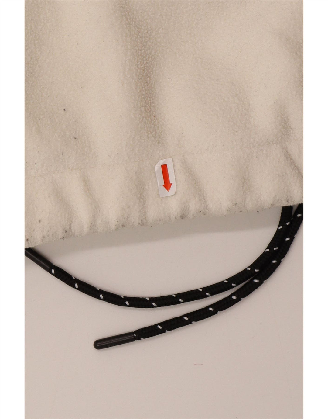 Женский свободный флисовый джемпер FILA с графическим рисунком UK 10, маленький белый с цветными блоками