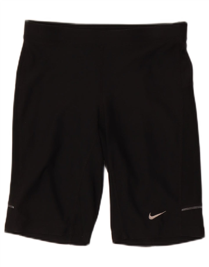 Женские спортивные шорты Nike Dri Fit UK 8, маленькие черные, полиэстер