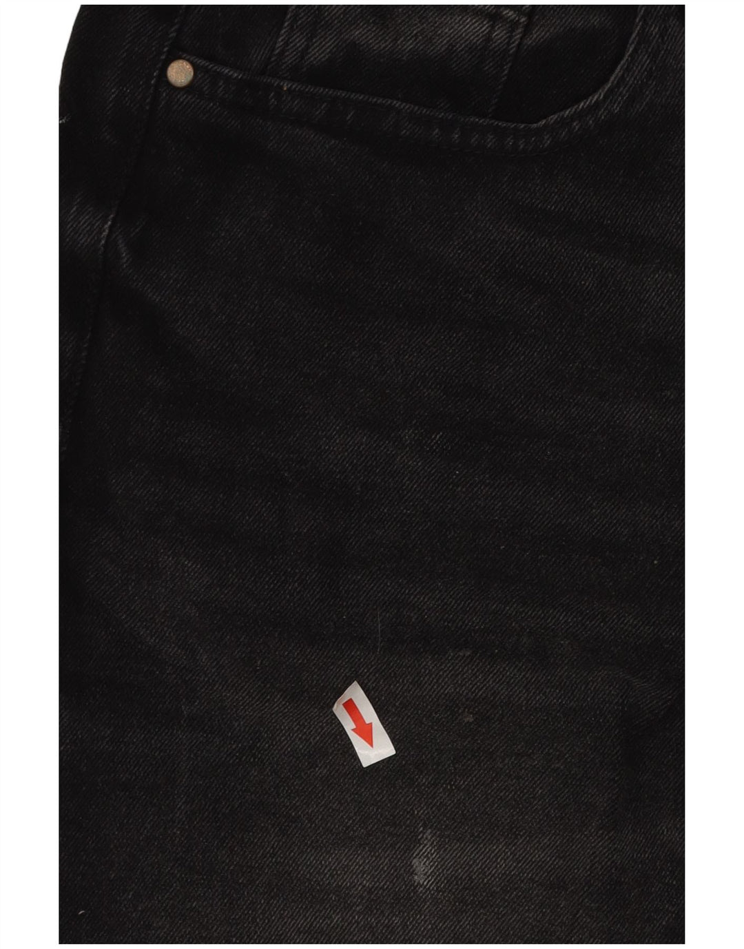Мужские джинсовые шорты Zara EU 44, большие W34, черный хлопок