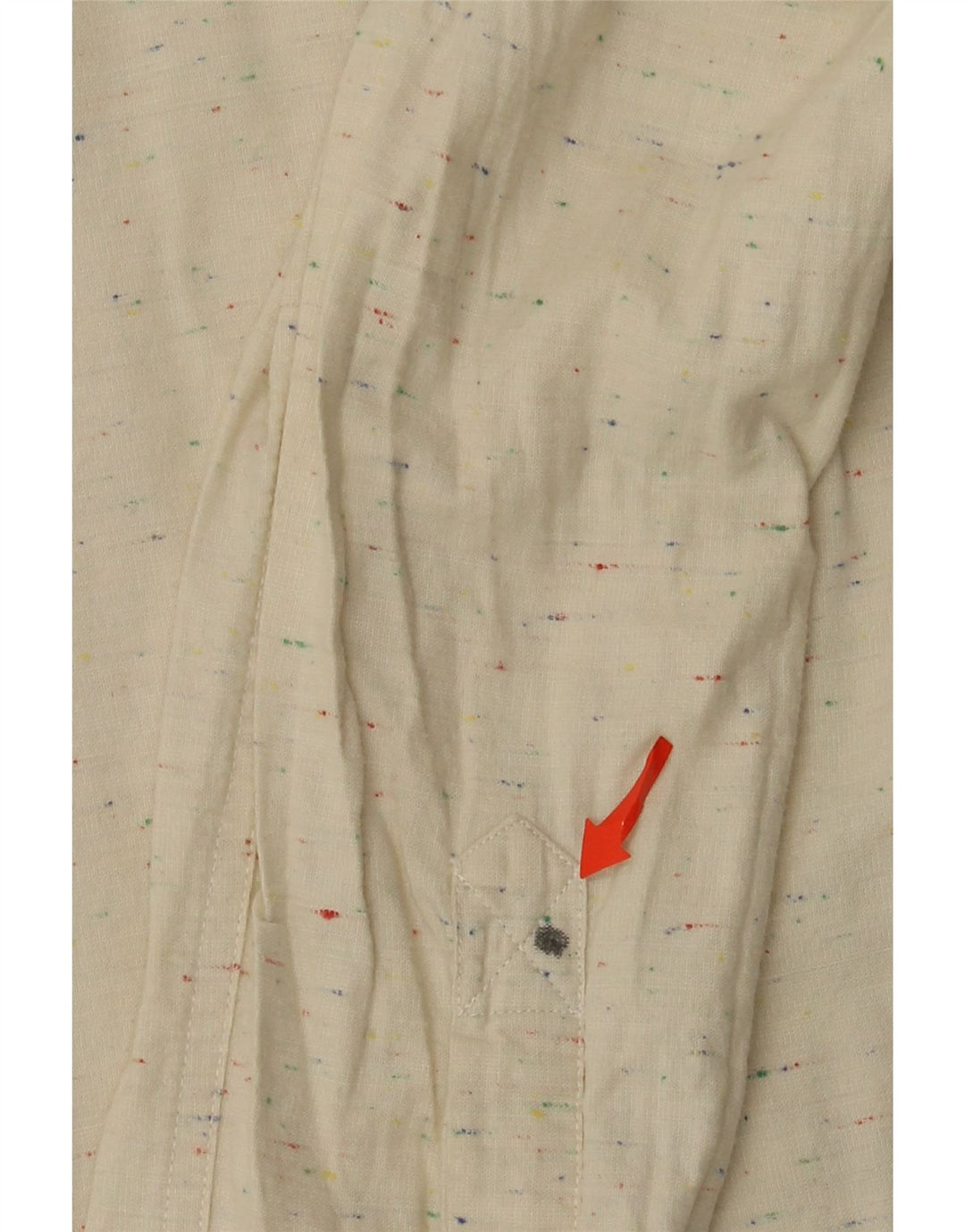 Мужская рубашка Barbour, большая бежевая хлопковая крапинка