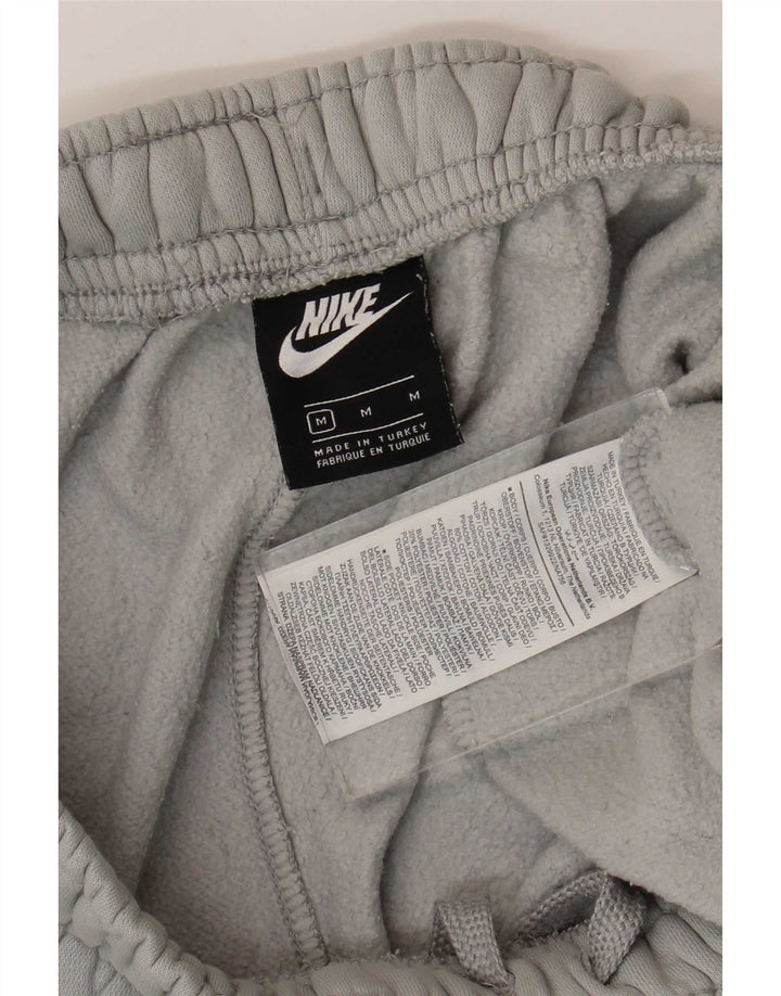 Мужские укороченные спортивные брюки-карго Nike, хлопковые джоггеры среднего серого цвета