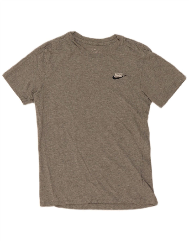 Мужская футболка Nike Top XS, серый хлопок с крапинками