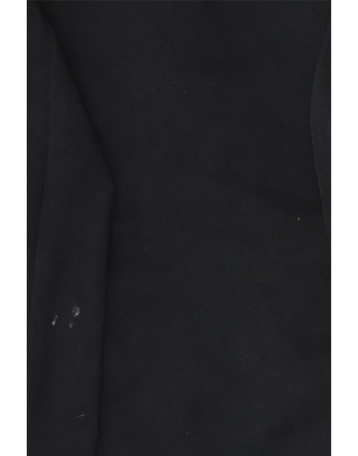 Женский свободный свитер с капюшоном на молнии NIKE UK 10, маленький темно-синий, хлопковый