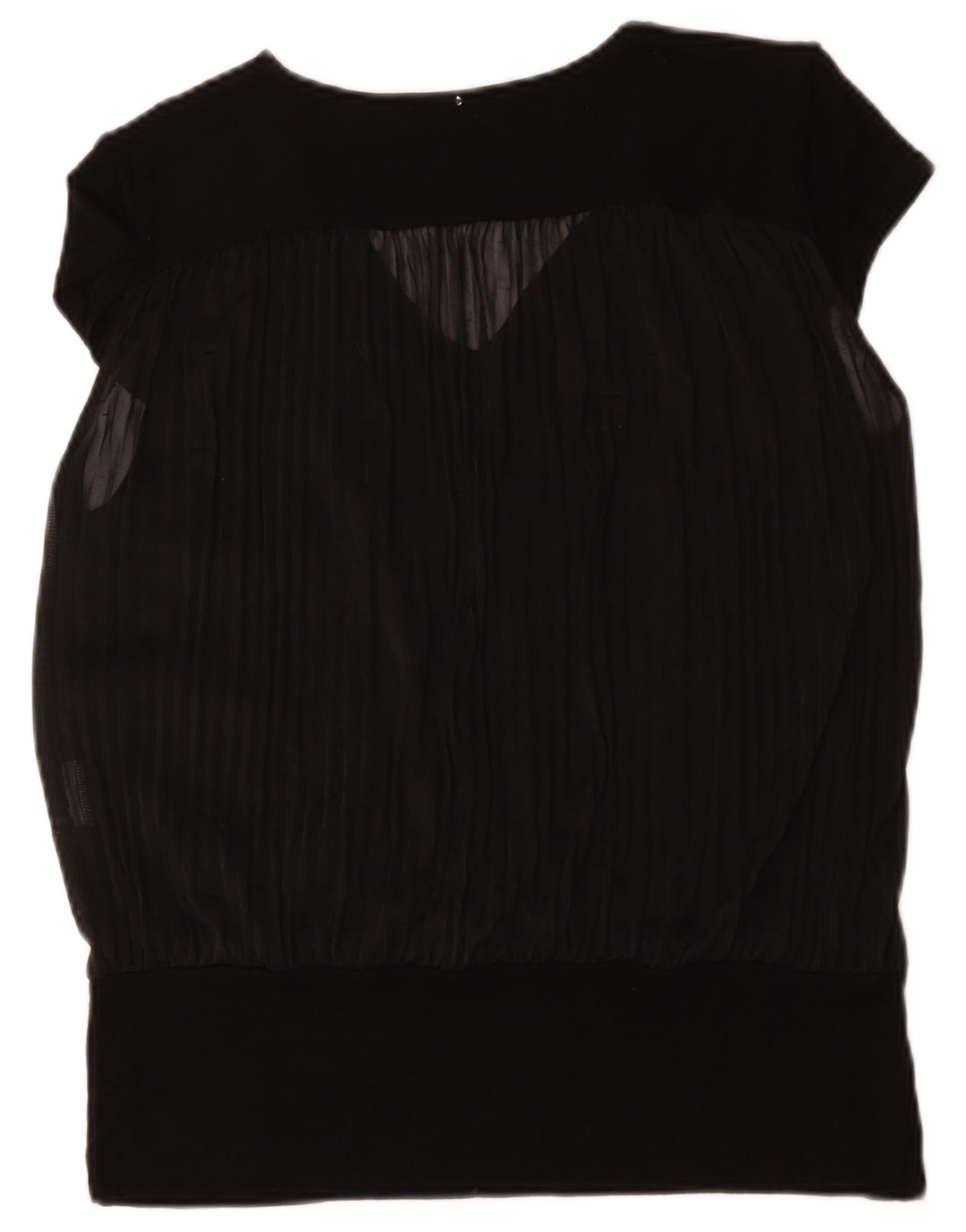 Женская блузка Max Mara Top UK 14, большая черная