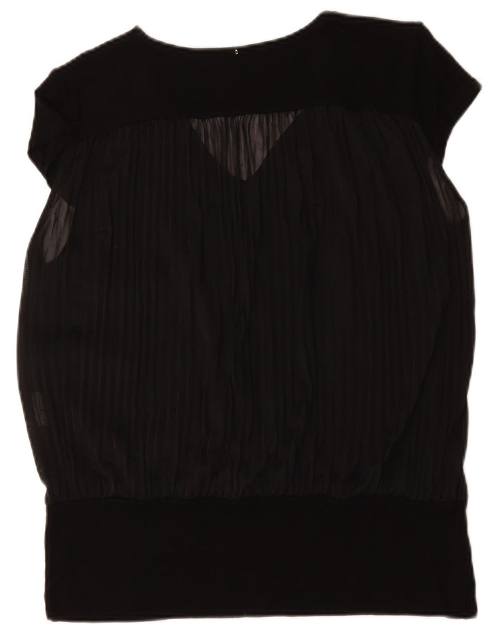 Женская блузка Max Mara Top UK 14, большая черная