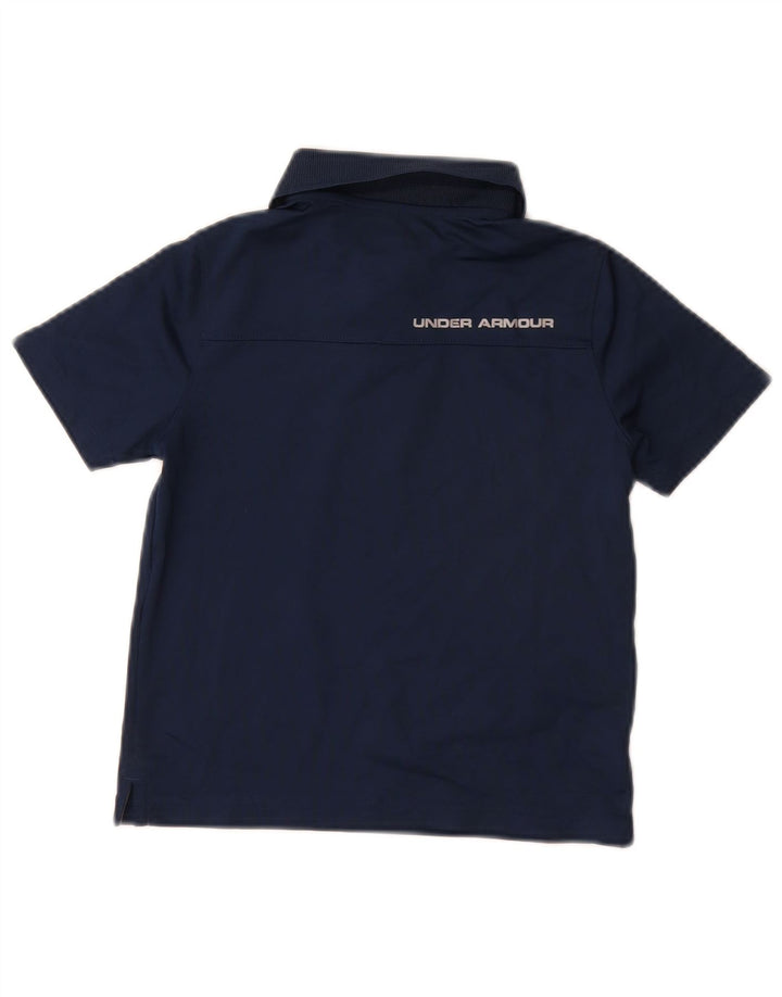 Рубашка-поло Under Armour для мальчиков Heat Gear 6–7 лет XS, темно-синяя