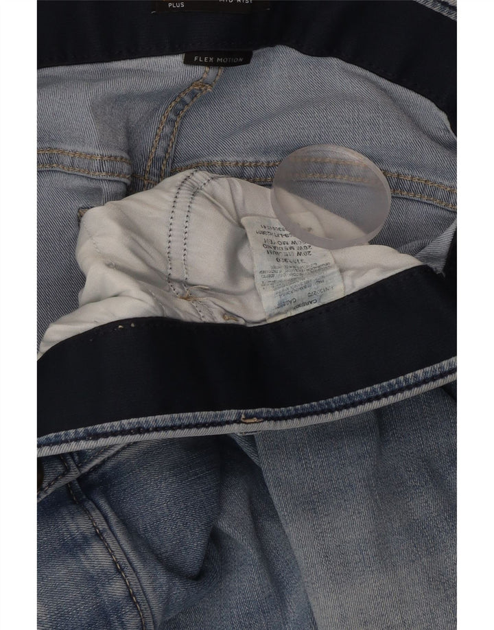 Женские джинсовые шорты-бермуды стандартного кроя со средней посадкой LEE W40 2XL, синие, хлопок