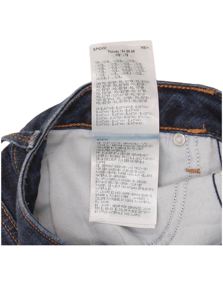 Женские джинсы скинни Lee Scarlett W32 L31 синие из лиоцелла