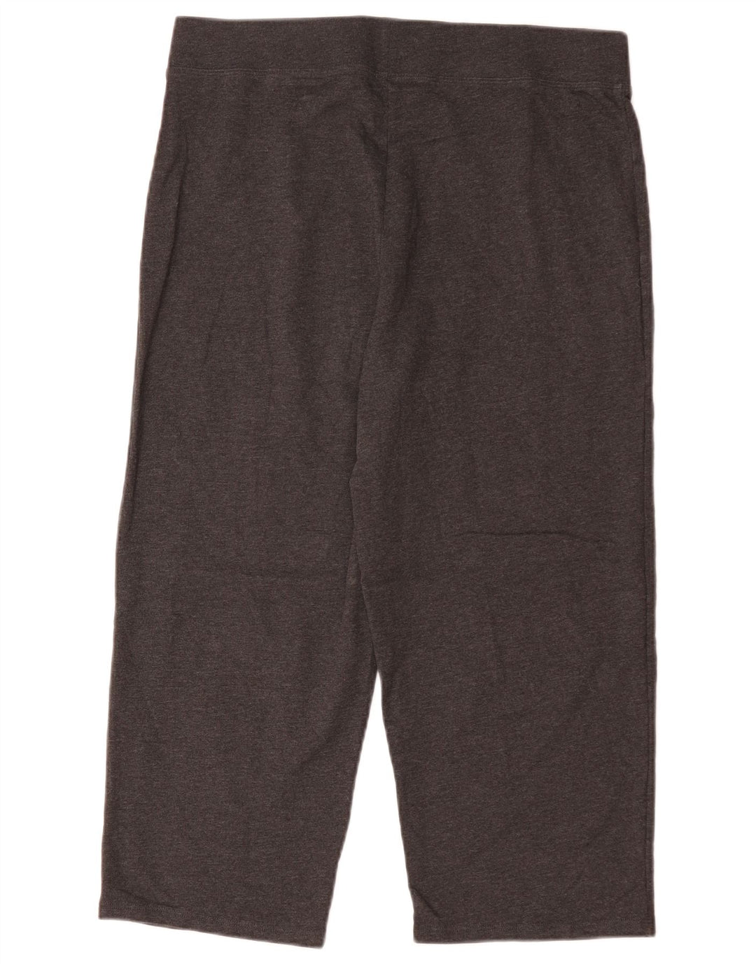 Женские леггинсы-капри MARKS & SPENCER UK 14, большие серые, хлопковые