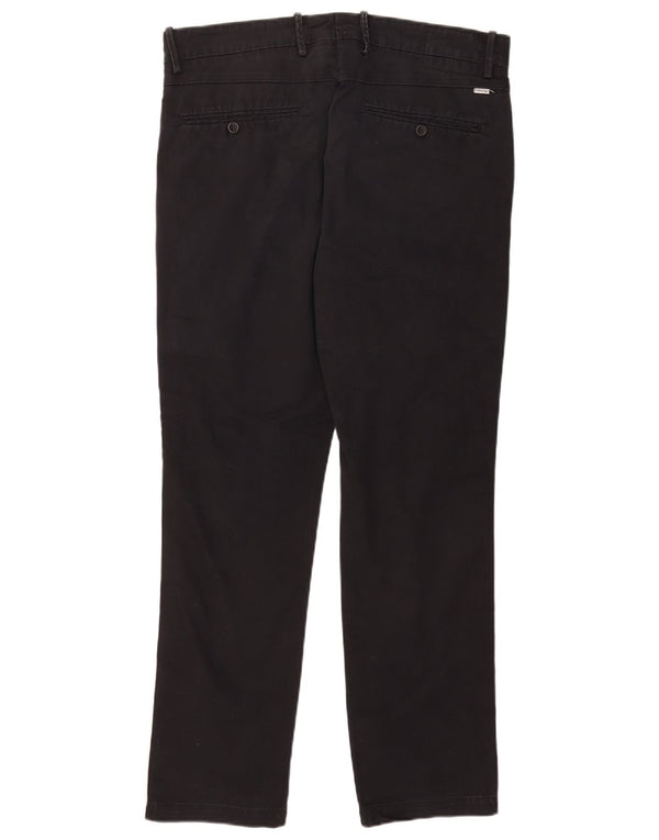 Мужские брюки-чиносы Levi's W36 L32, черные, хлопковые