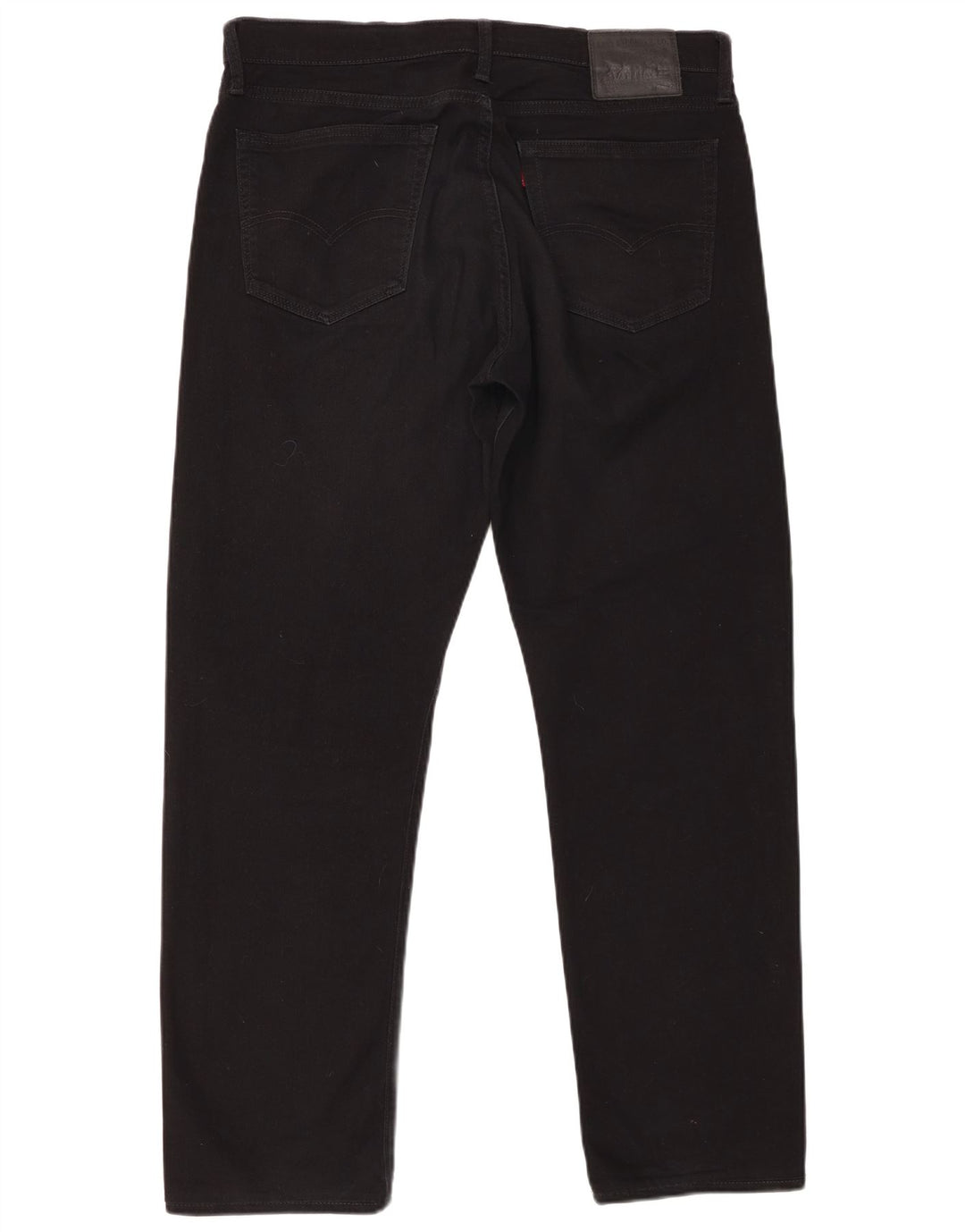 Мужские прямые джинсы LEVI'S 504 W36 L32, черный хлопок