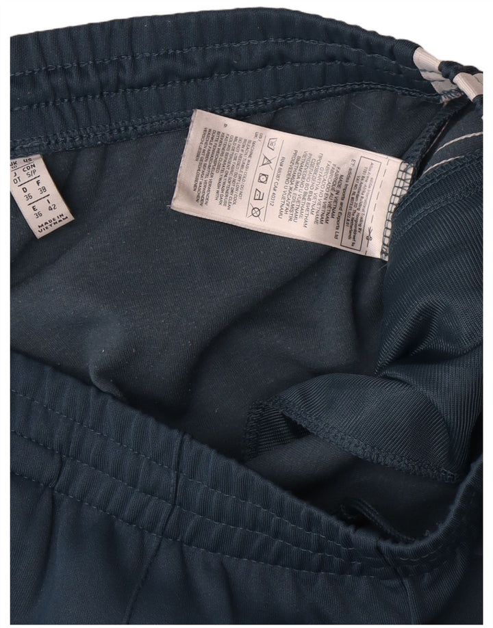 Женские спортивные брюки Adidas UK 10, маленькие синие, полиэстер