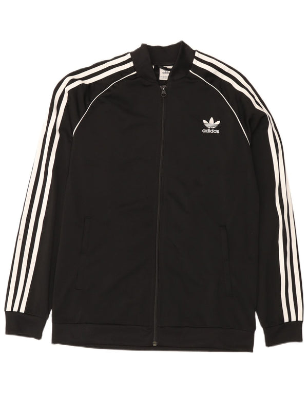 Спортивный костюм Adidas для мальчиков 15-16 лет, черный полиэстер