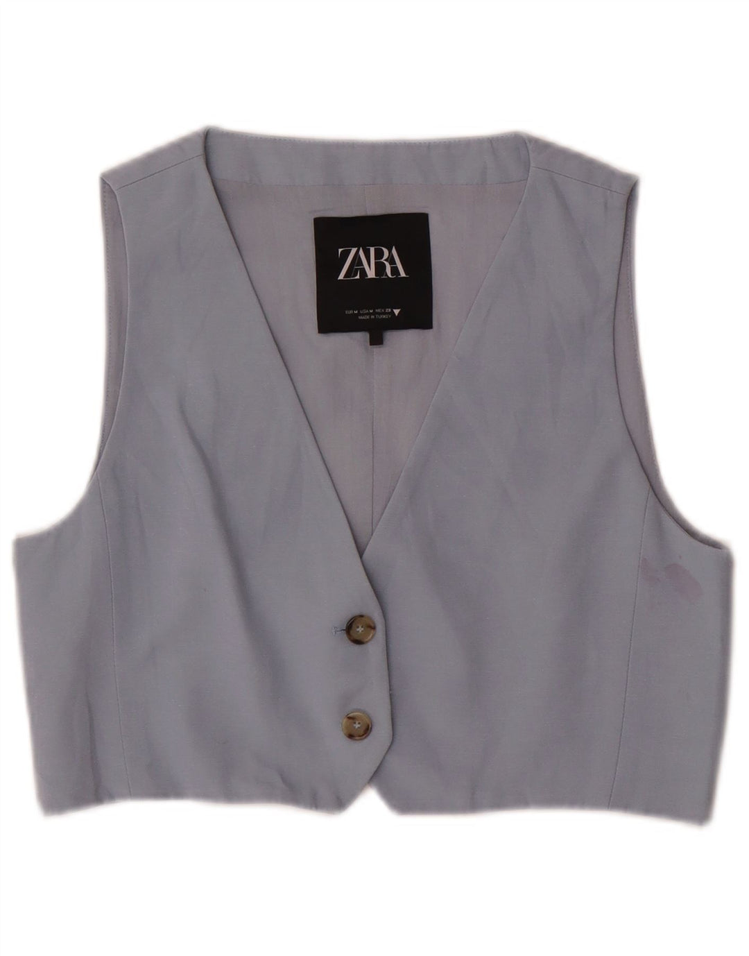 Женский жилет Zara UK 12, средний синий