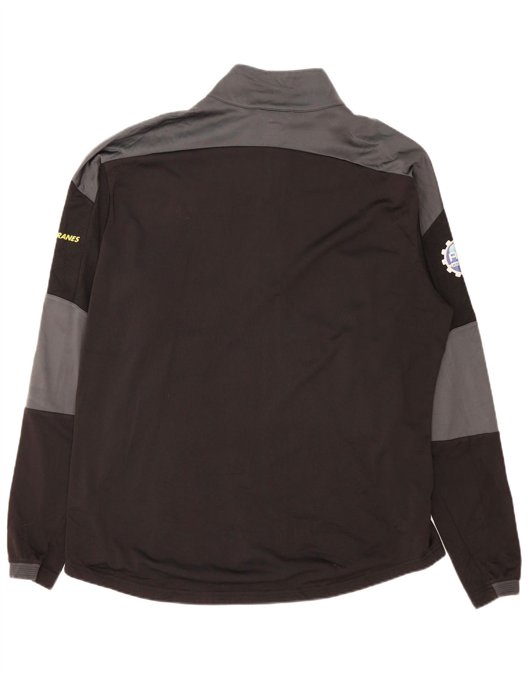 Мужской спортивный костюм PUMA с графическим рисунком, верхняя куртка 2XL, черный полиэстер с цветными блоками
