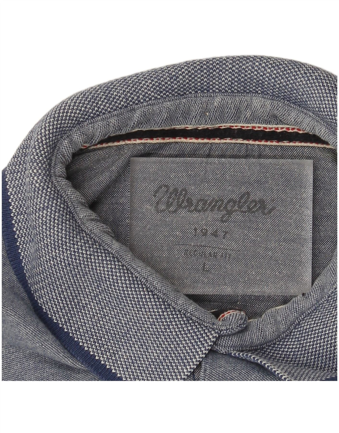 Мужская рубашка поло стандартного кроя Wrangler, большая синяя