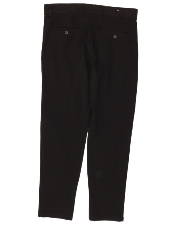 Мужские брюки-чиносы Zara EU 40 Medium W31 L29, черный полиэстер